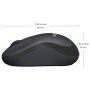 Logitech | Mouse | M220 SILENT | Wireless | USB | Charcoal - 5